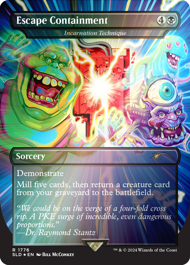 Secret Lair x Ghostbusters: Slimer MTG - Pop Culture Larrikin 