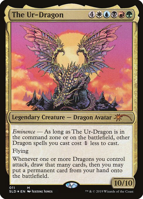 The Ur-Dragon #11 Foil SLD Secret Lair Drop EN MTG