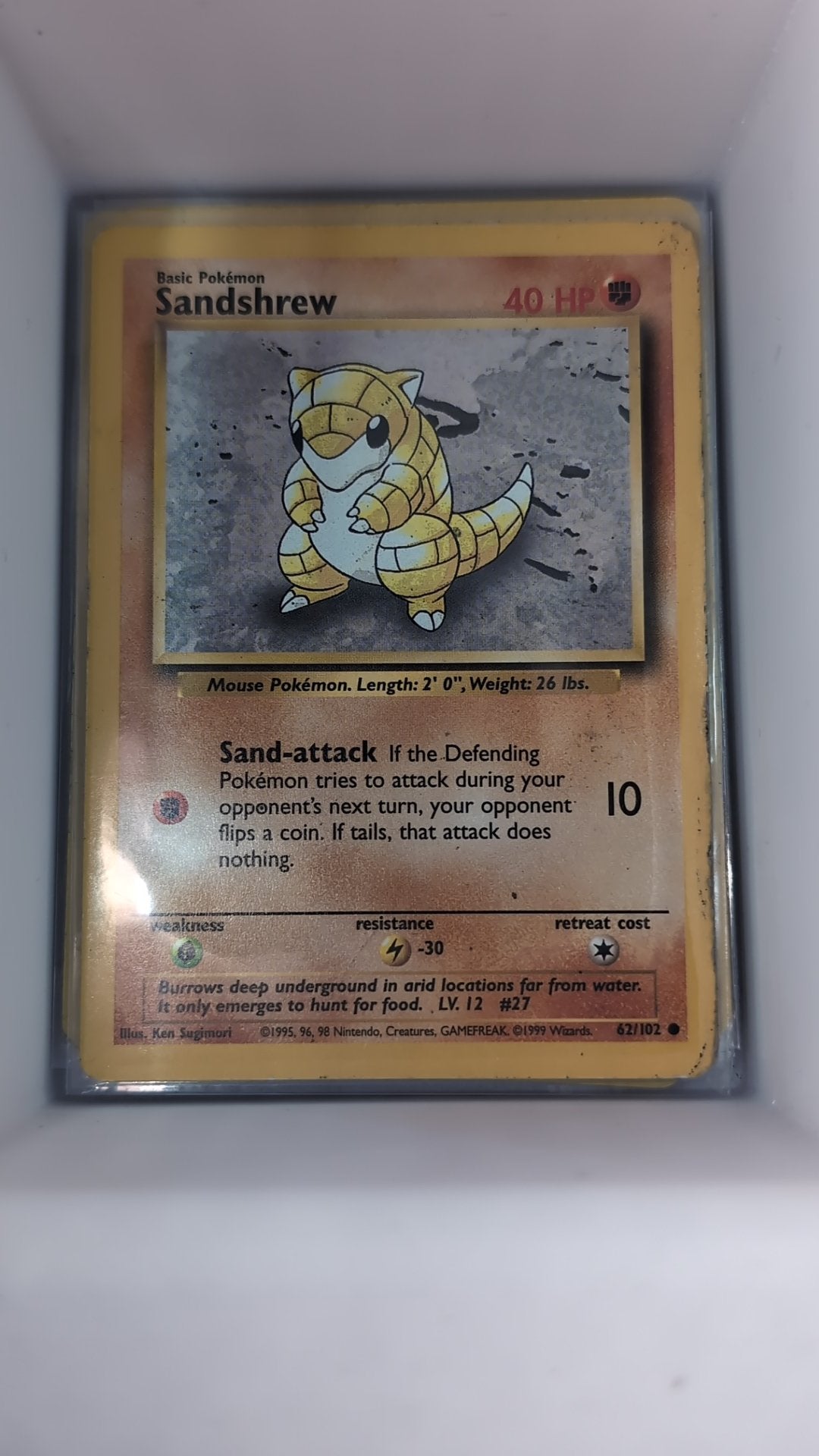 Image of Sandshrew Base Set (BS) #62
