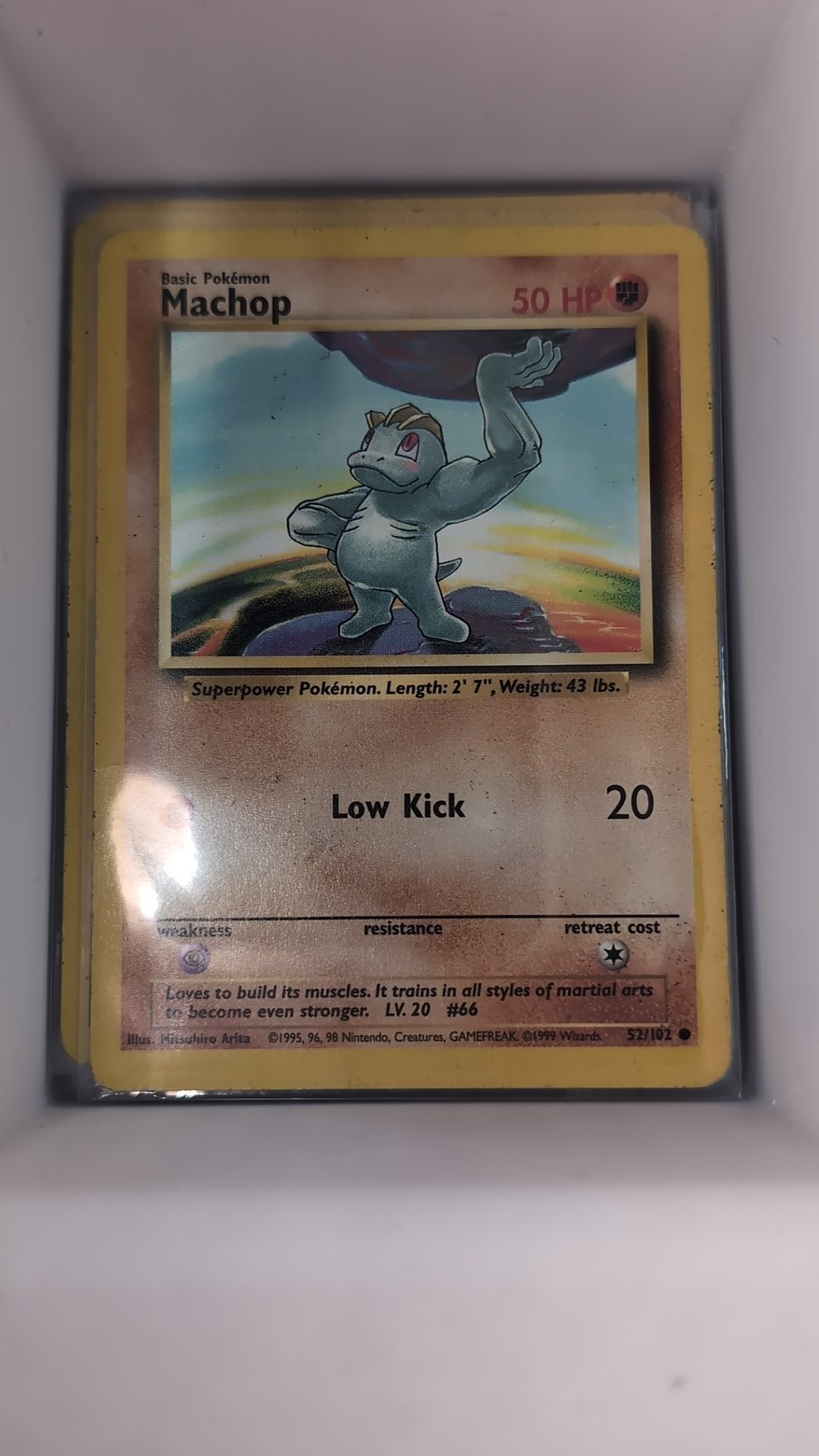 Image of Machop Base Set (BS) #52