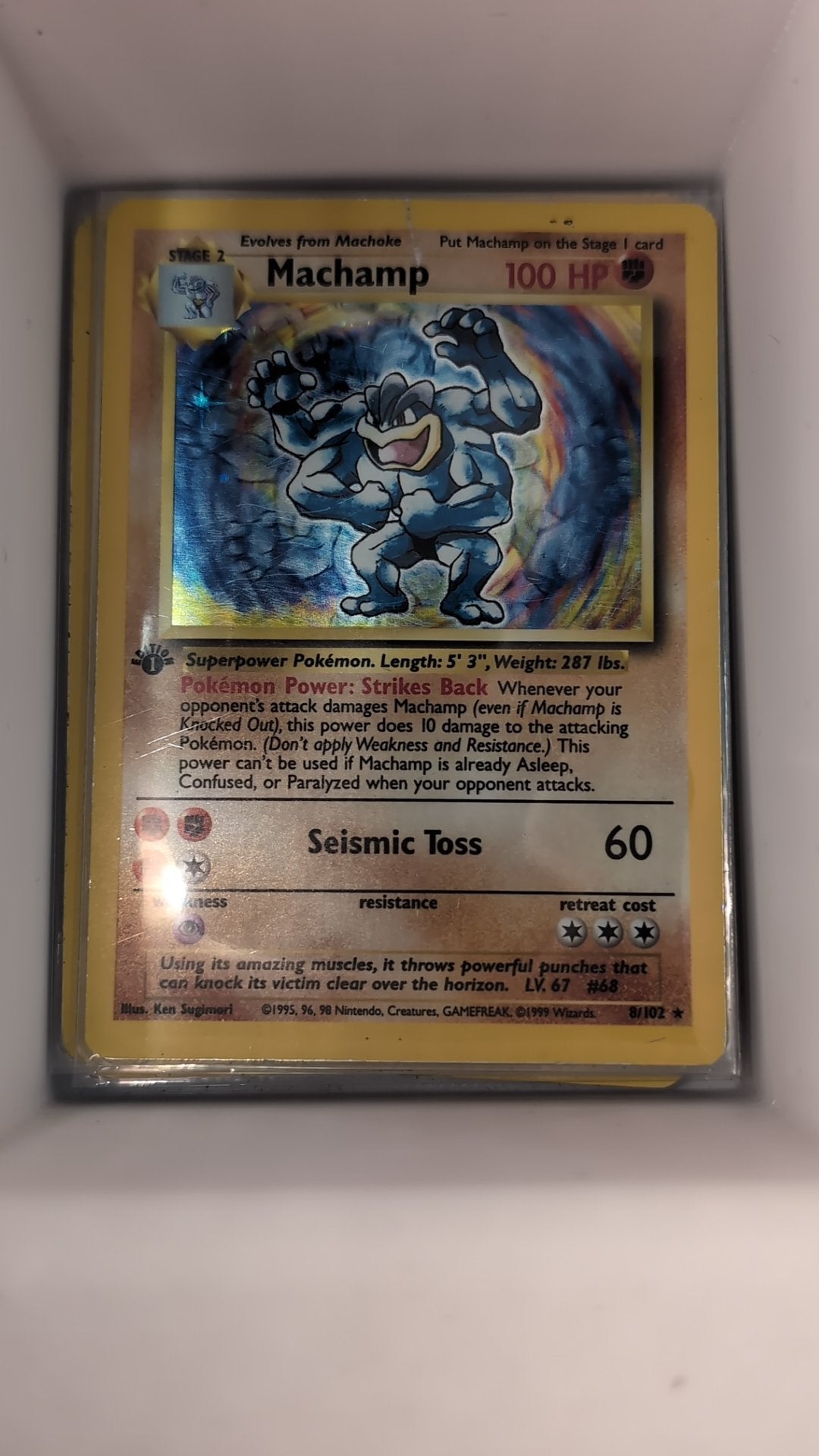 Image of Machamp Base Set (BS) #8