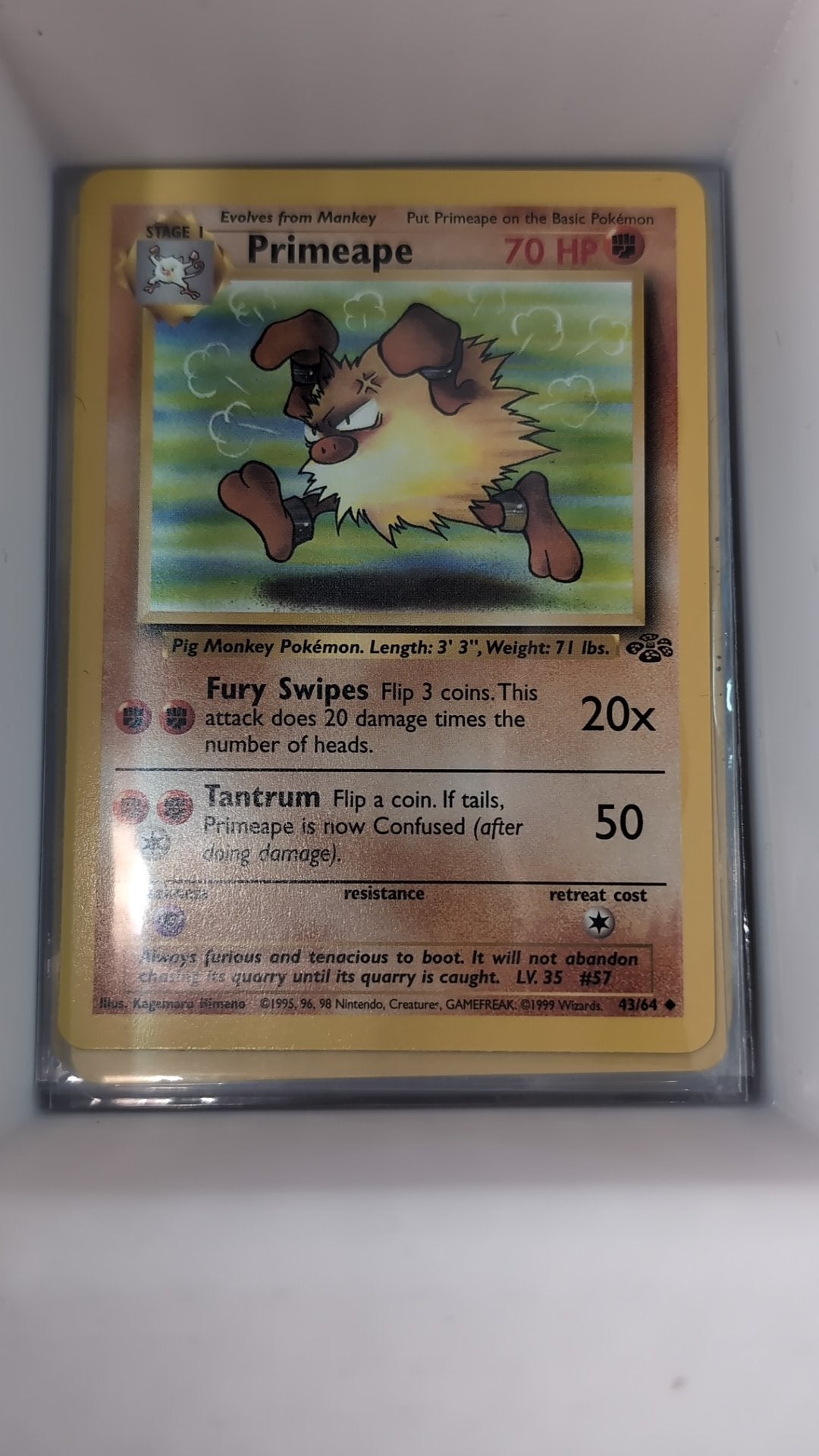 Image of Primeape Jungle (JU) #43