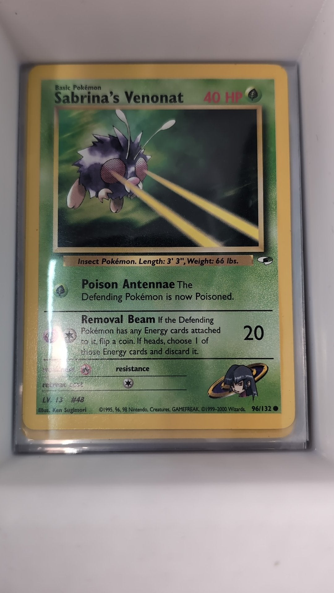 Image of Sabrinas Venonat Gym Heroes (G1) #96