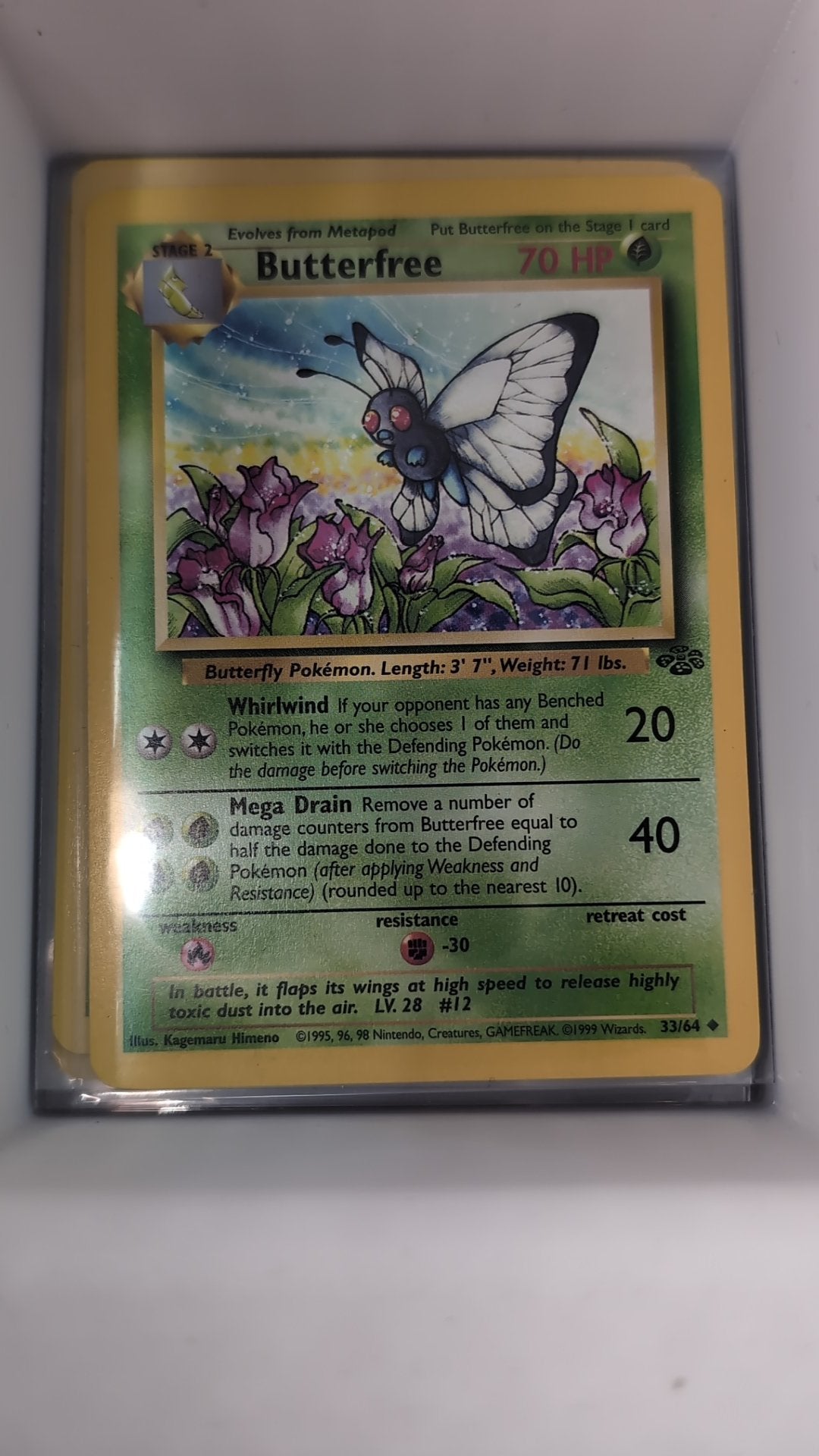 Image of Butterfree Jungle (JU) #33