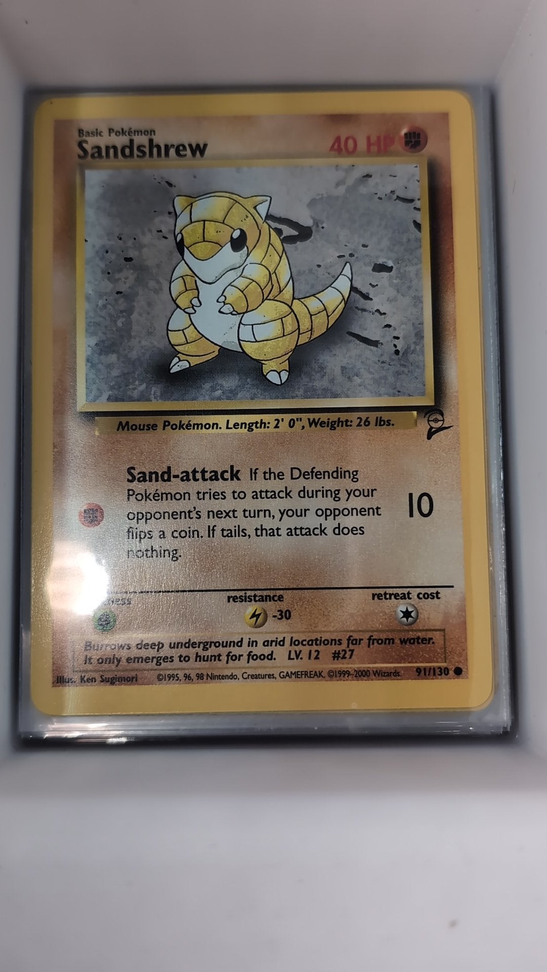 Image of Sandshrew Base Set 2 (B2) #91