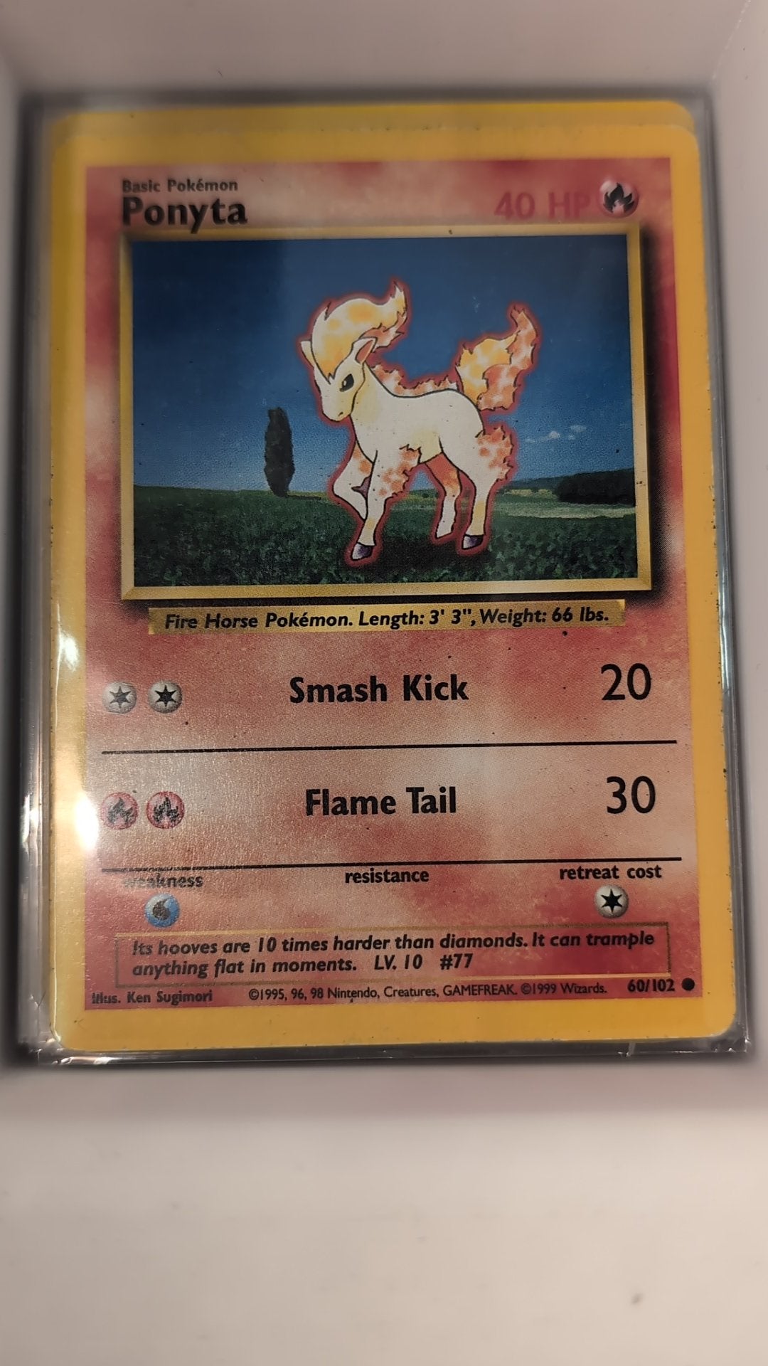 Image of Ponyta Base Set (BS) #60