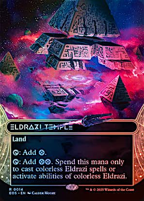 Eldrazi Temple #14 Foil EOS en