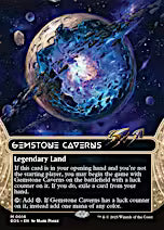 Gemstone Caverns (Borderless) - 16 - EOS - MTG