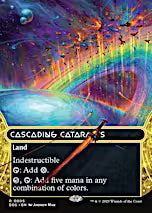Cascading Cataracts (Borderless) - 5 - EOS - MTG