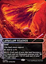 Lavaclaw Reaches (Borderless) - 22 - EOS - MTG