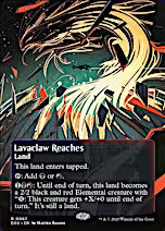 Lavaclaw Reaches (Poster Borderless) - 67 - EOS - MTG