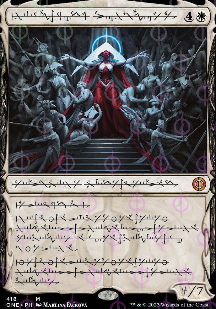 Elesh Norn, Mother of Machines 418 - Phyrexia: All Will Be One Variants - MTG Holo C-TM