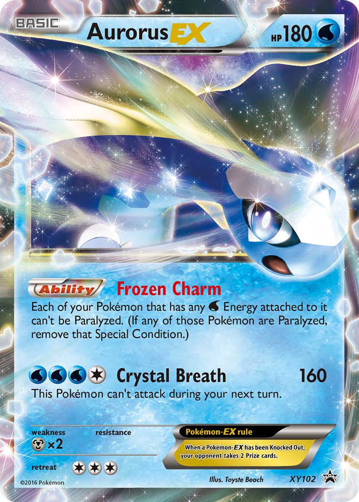 Image of Aurorus-EX XY Promos (XYP) #XY102