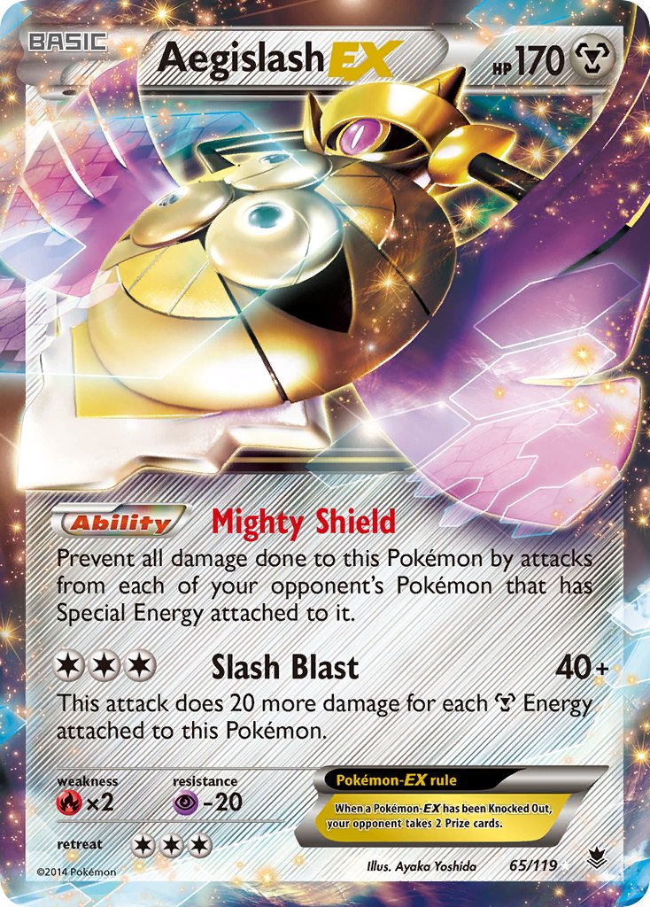 Image of Aegislash-EX Phantom Forces (PHF) #65