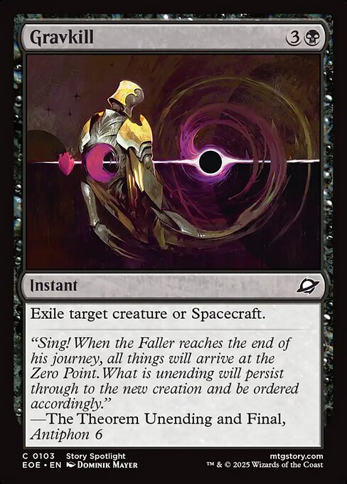 Image of Gravkill Standard Edition from Edge of Eternities (set EOE)
