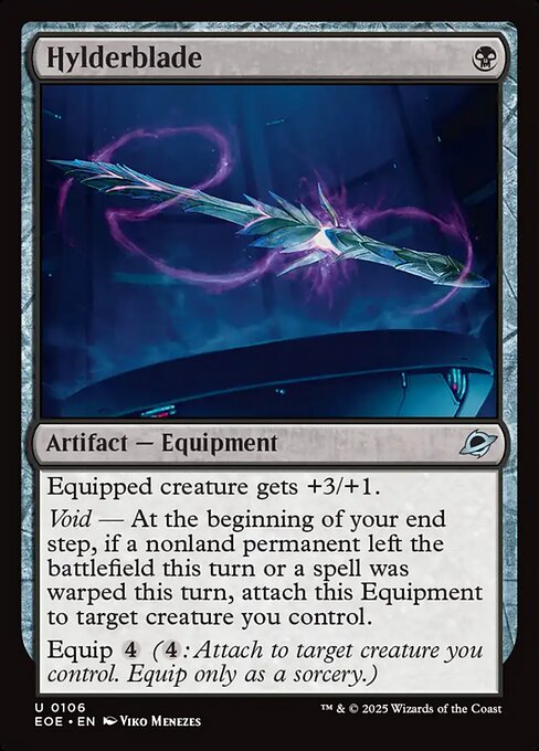 Image of Hylderblade Standard Edition from Edge of Eternities (set EOE)