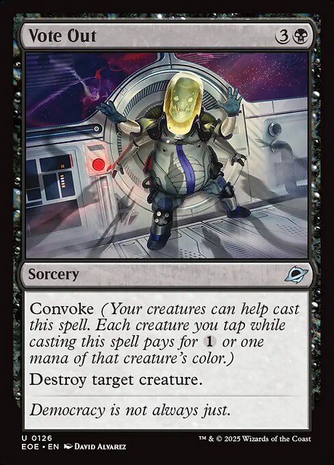 Image of Vote Out Standard Edition from Edge of Eternities (set EOE)