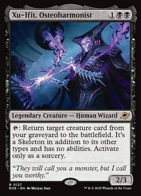 Image of Xu-Ifit, Osteoharmonist Foil from Edge of Eternities (set EOE)