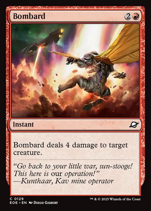 Image of Bombard Standard Edition from Edge of Eternities (set EOE)