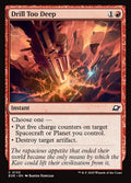 Image of Drill Too Deep Foil from Edge of Eternities (set EOE)