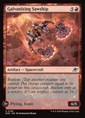 Image of Galvanizing Sawship Foil from Edge of Eternities (set EOE)