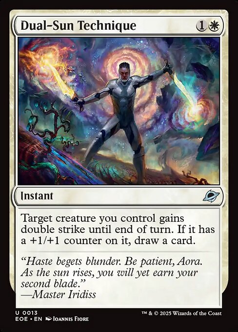 Image of Dual-Sun Technique Standard Edition from Edge of Eternities (set EOE)