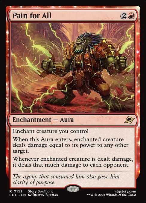 Image of Pain for All Standard Edition from Edge of Eternities (set EOE)