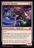Image of Red Tiger Mechan Foil from Edge of Eternities (set EOE)