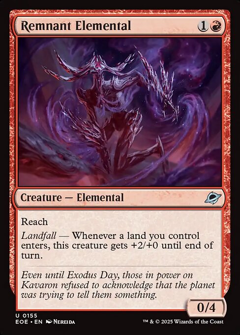 Image of Remnant Elemental Standard Edition from Edge of Eternities (set EOE)