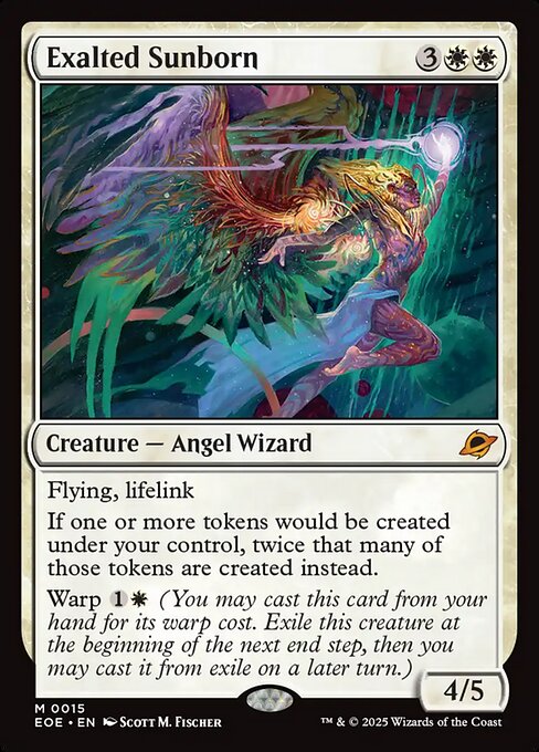 Image of Exalted Sunborn Standard Edition from Edge of Eternities (set EOE)