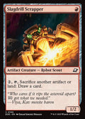 Image of Slagdrill Scrapper Foil from Edge of Eternities (set EOE)