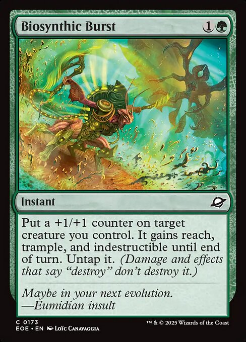 Image of Biosynthic Burst Standard Edition from Edge of Eternities (set EOE)
