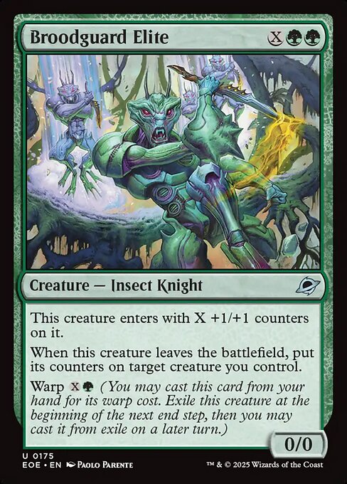 Image of Broodguard Elite Standard Edition from Edge of Eternities (set EOE)