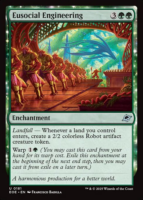 Image of Eusocial Engineering Standard Edition from Edge of Eternities (set EOE)