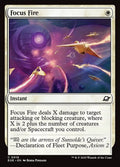 Image of Focus Fire Foil from Edge of Eternities (set EOE)