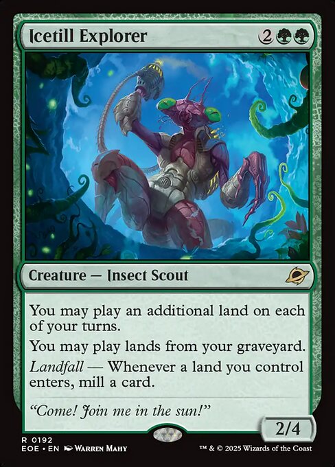Image of Icetill Explorer Prerelease from Edge of Eternities (set EOE)