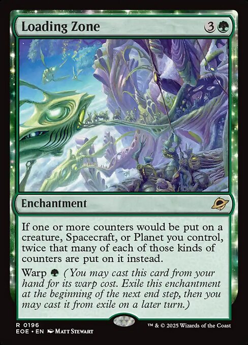 Image of Loading Zone Foil from Edge of Eternities (set EOE)