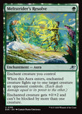 Image of Meltstrider's Resolve Foil from Edge of Eternities (set EOE)