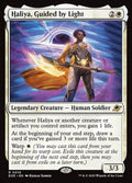 Image of Haliya, Guided by Light Foil from Edge of Eternities (set EOE)