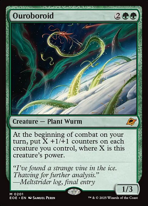 Image of Ouroboroid Foil from Edge of Eternities (set EOE)