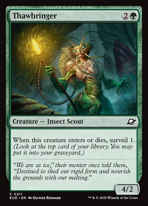 Image of Thawbringer Standard Edition from Edge of Eternities (set EOE)