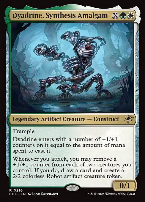 Image of Dyadrine, Synthesis Amalgam Foil from Edge of Eternities (set EOE)