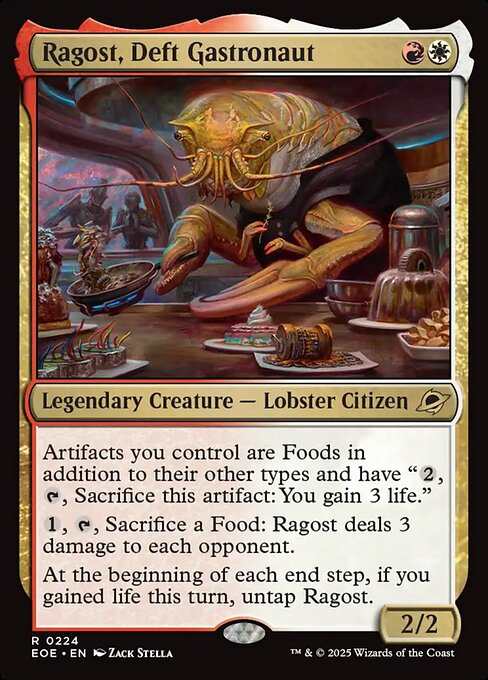 Image of Ragost, Deft Gastronaut Standard Edition from Edge of Eternities (set EOE)