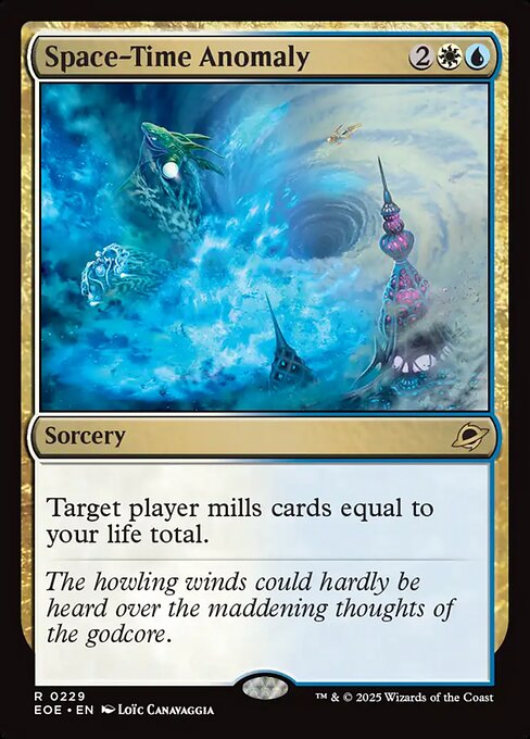 Image of Space-Time Anomaly Foil from Edge of Eternities (set EOE)