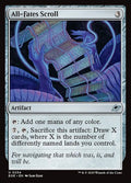 Image of All-Fates Scroll Foil from Edge of Eternities (set EOE)