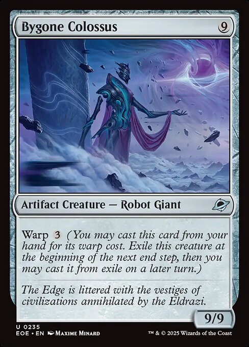 Image of Bygone Colossus Foil from Edge of Eternities (set EOE)