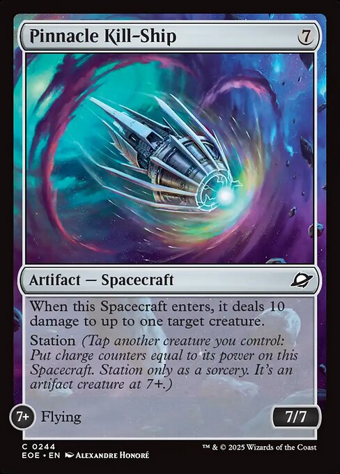 Image of Pinnacle Kill-Ship Standard Edition from Edge of Eternities (set EOE)