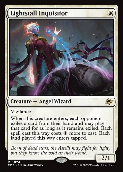 Image of Lightstall Inquisitor Foil from Edge of Eternities (set EOE)