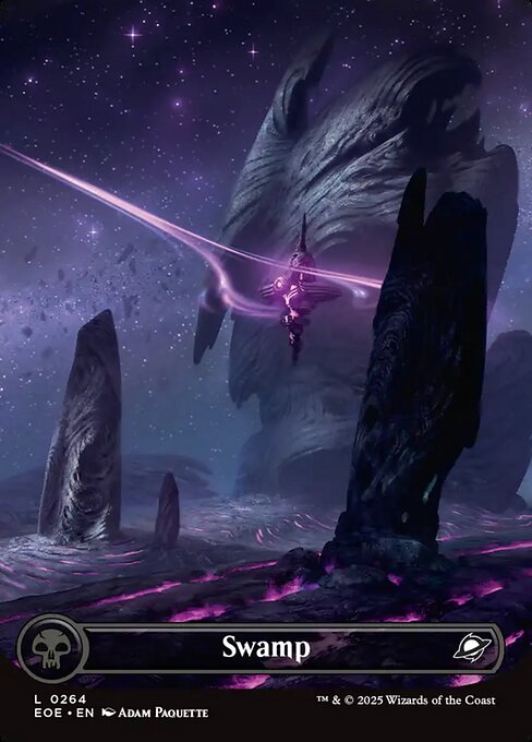 Image of Swamp Standard Edition from Edge of Eternities (set EOE)
