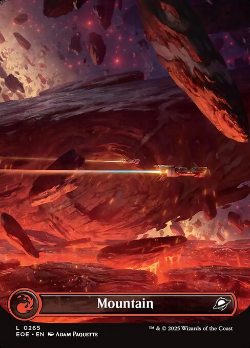Image of Mountain Foil from Edge of Eternities (set EOE)